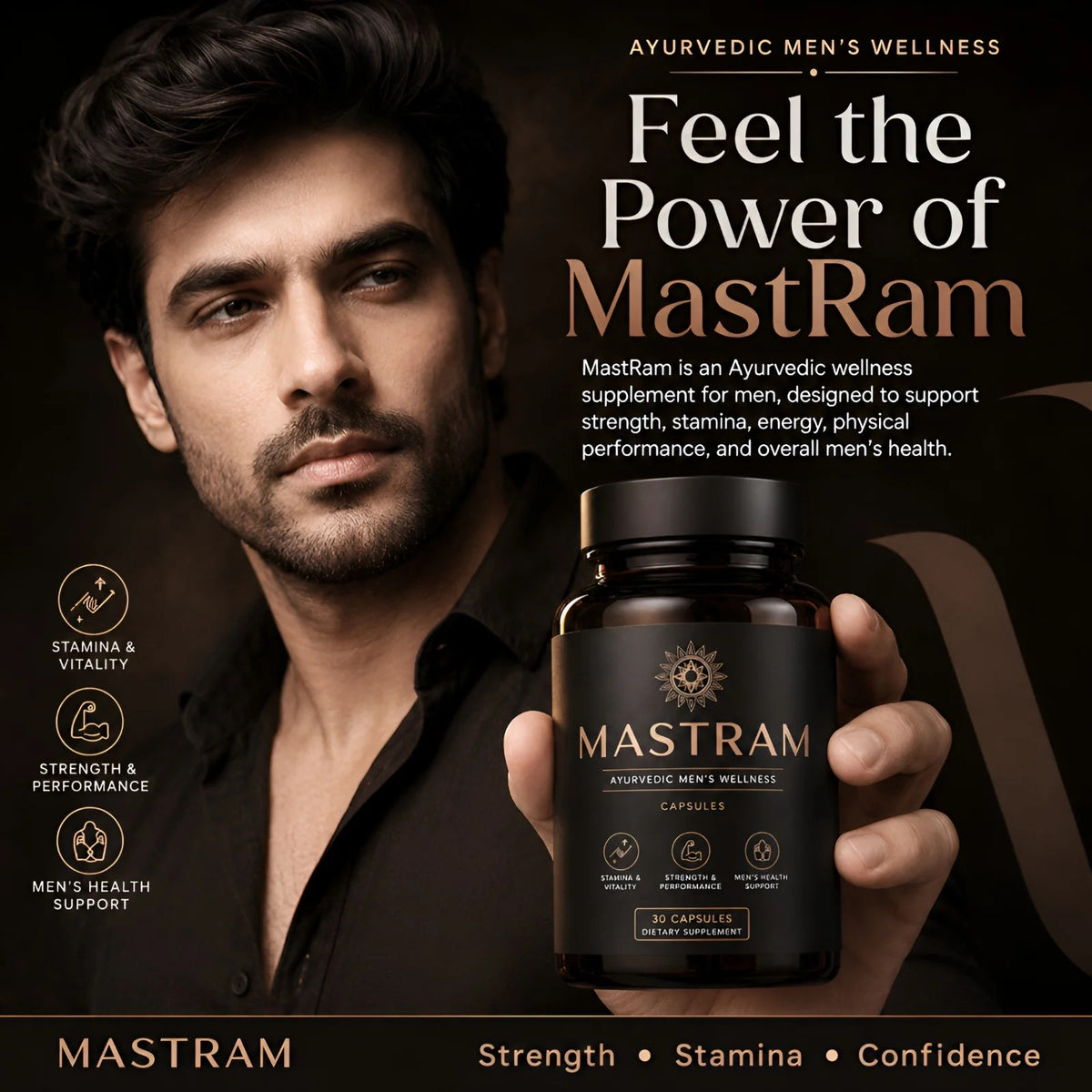 MASTRAM – Men's Wellness Capsules