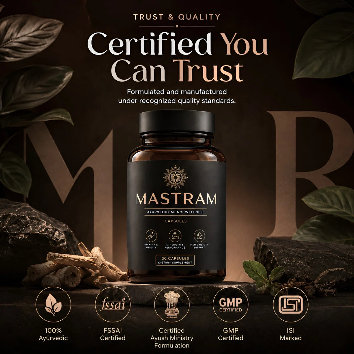 MASTRAM – Men's Wellness Capsules