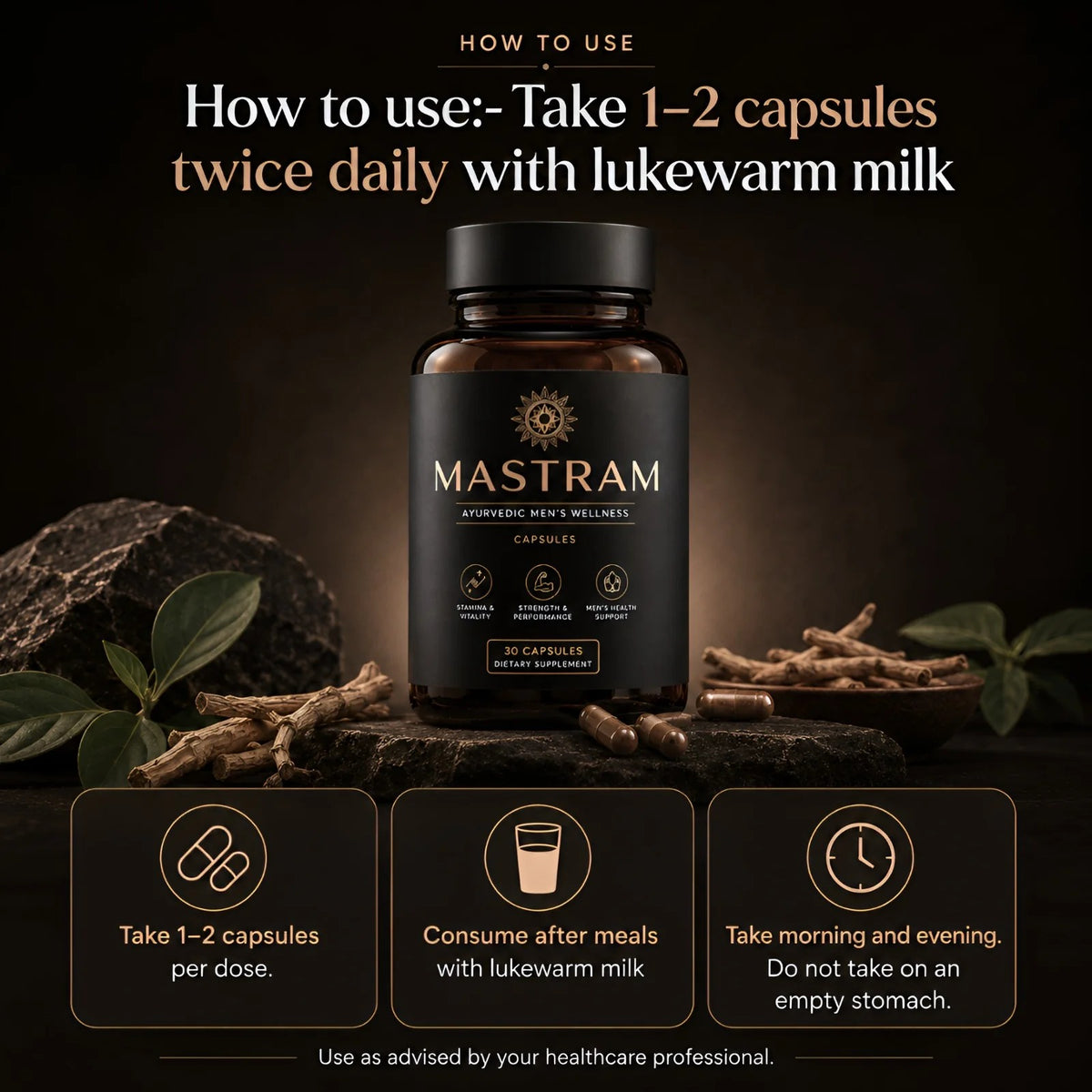 MASTRAM – Men's Wellness Capsules